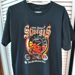 Black Sturgis T-Shirt Lg